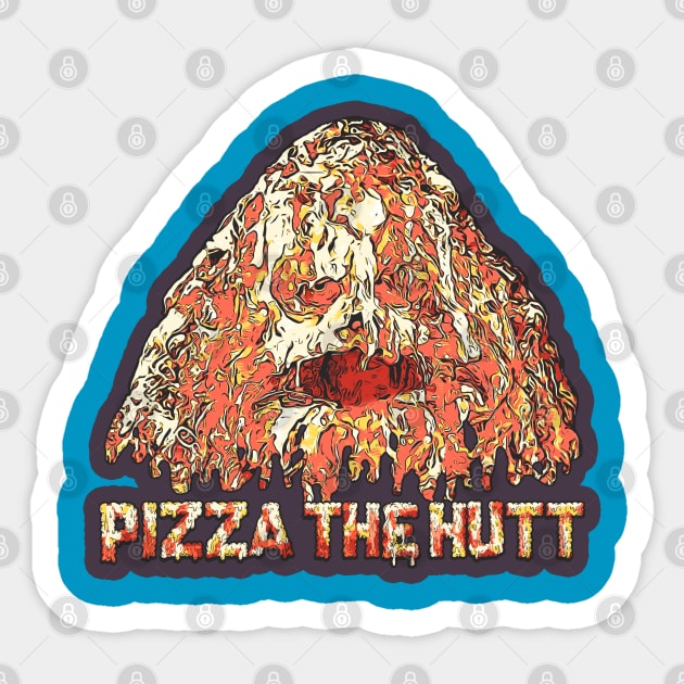 Pizza The Hutt Sticker by creativespero